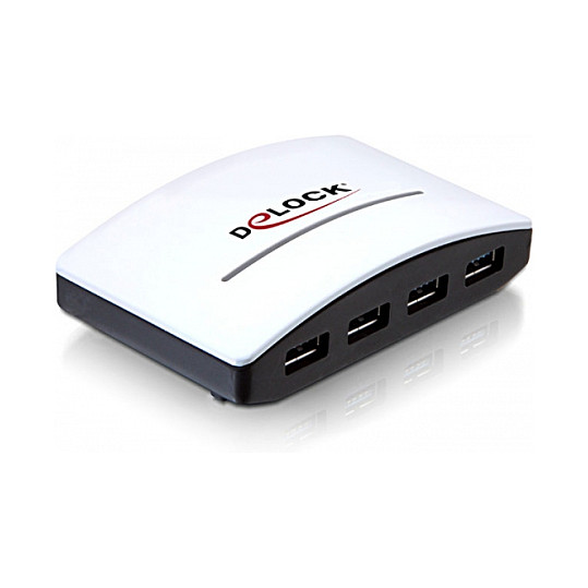 USB Hub DELOCK 61762 (4-portni, USB 3.0, 5 Gbps)-0
