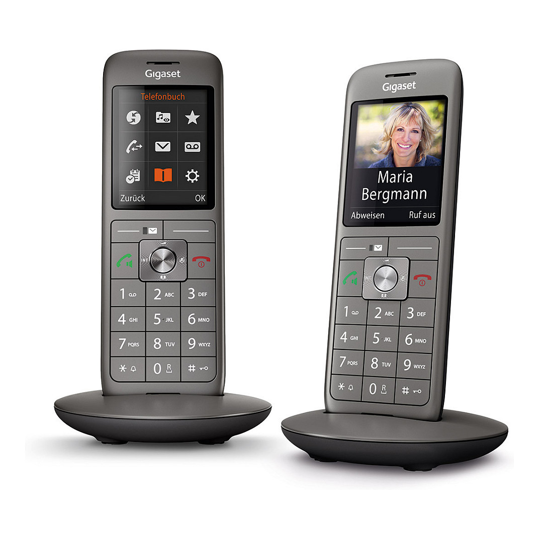 Telefon GIGASET CL660HX (Analog/DECT, Caller ID, Anthracite, Black)-4