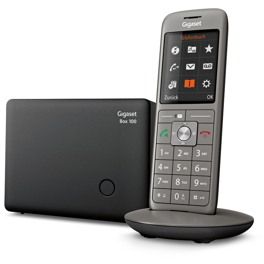 DECT telefon GIGASET CL 660 (Anthracite, Black)-2