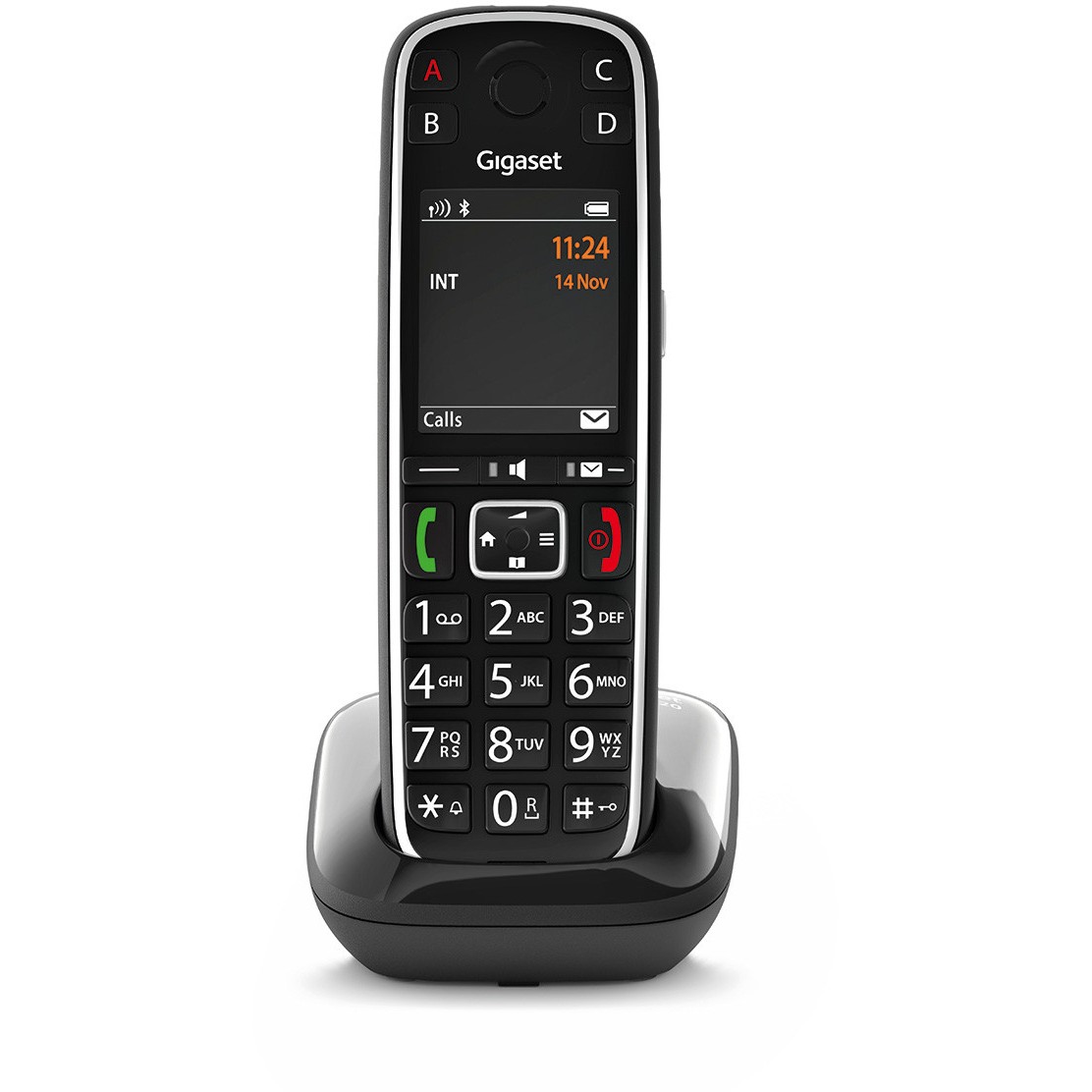 Telefon GIGASET E720 (Analog/DECT, Caller ID, Crni)