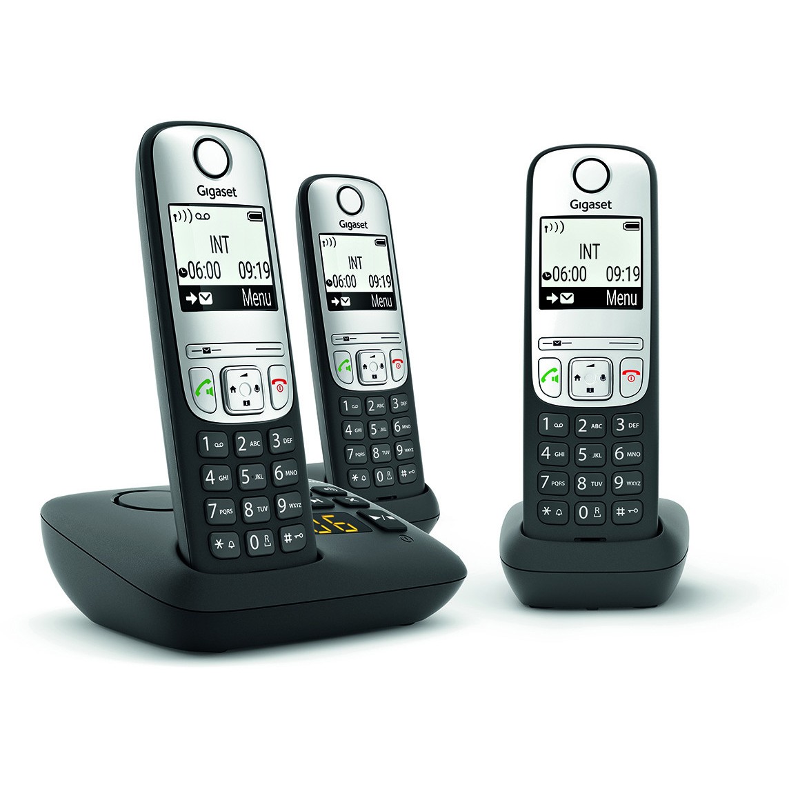 Telefon GIGASET A690A (Analog/DECT, Caller ID, Crni)-0
