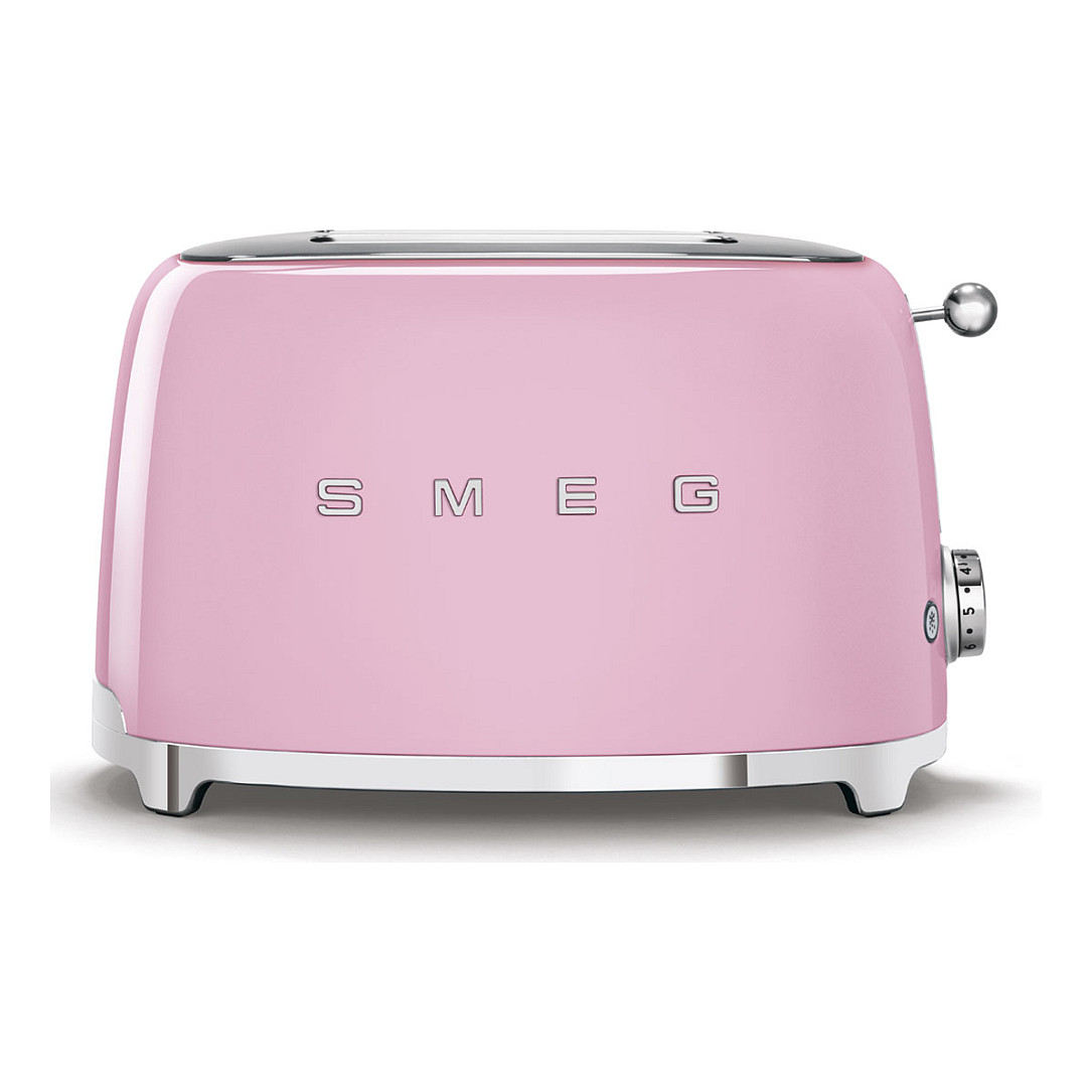 Toster SMEG TSF01PKEU 50's Style (950W, 2 utora, roza)-0