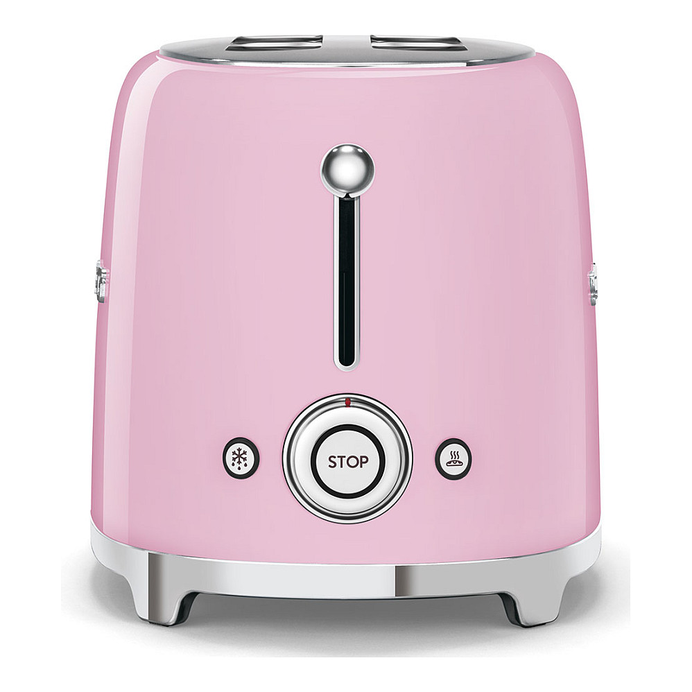 Toster SMEG TSF01PKEU 50's Style (950W, 2 utora, roza)-2