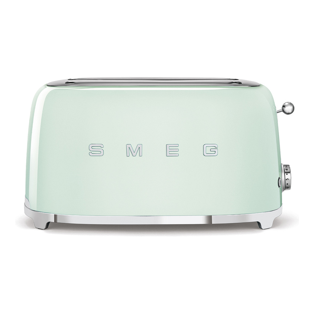 Toster SMEG 50's Style TSF02PGEU (1500W, 4 kriške, 6 razina pečenja) Pastelno zeleni