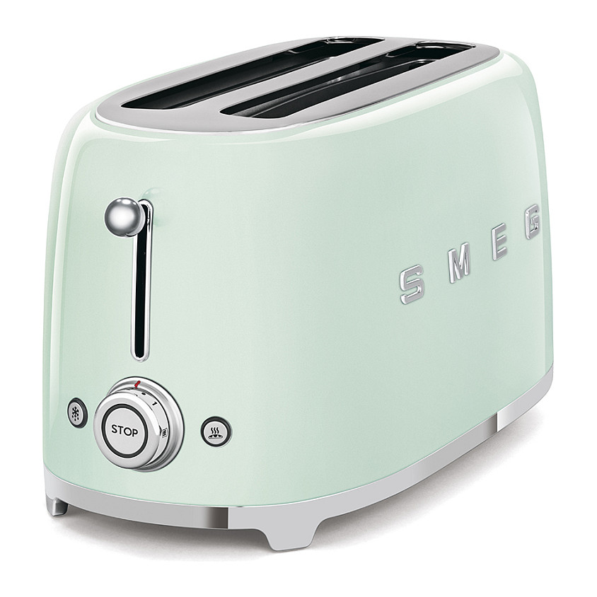 Toster SMEG 50's Style TSF02PGEU (1500W, 4 kriške, 6 razina pečenja) Pastelno zeleni-2