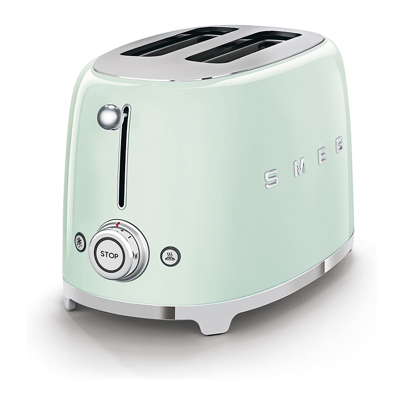 Toster SMEG TSF01PGEU 50's Style (2 utora, 950W, 6 razina tamnjenja) Pastel Green-1
