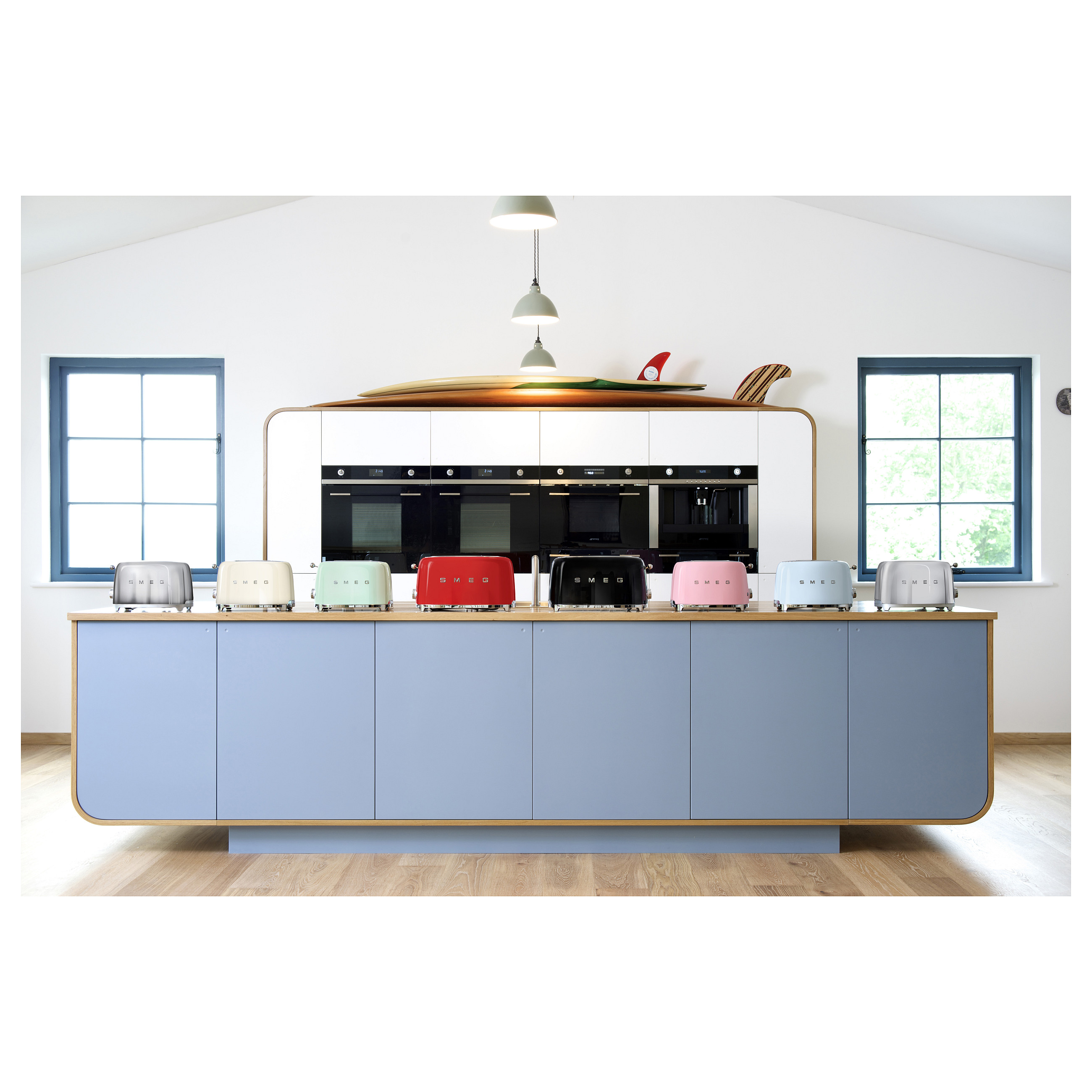 Toster SMEG TSF01PGEU 50's Style (2 utora, 950W, 6 razina tamnjenja) Pastel Green-11