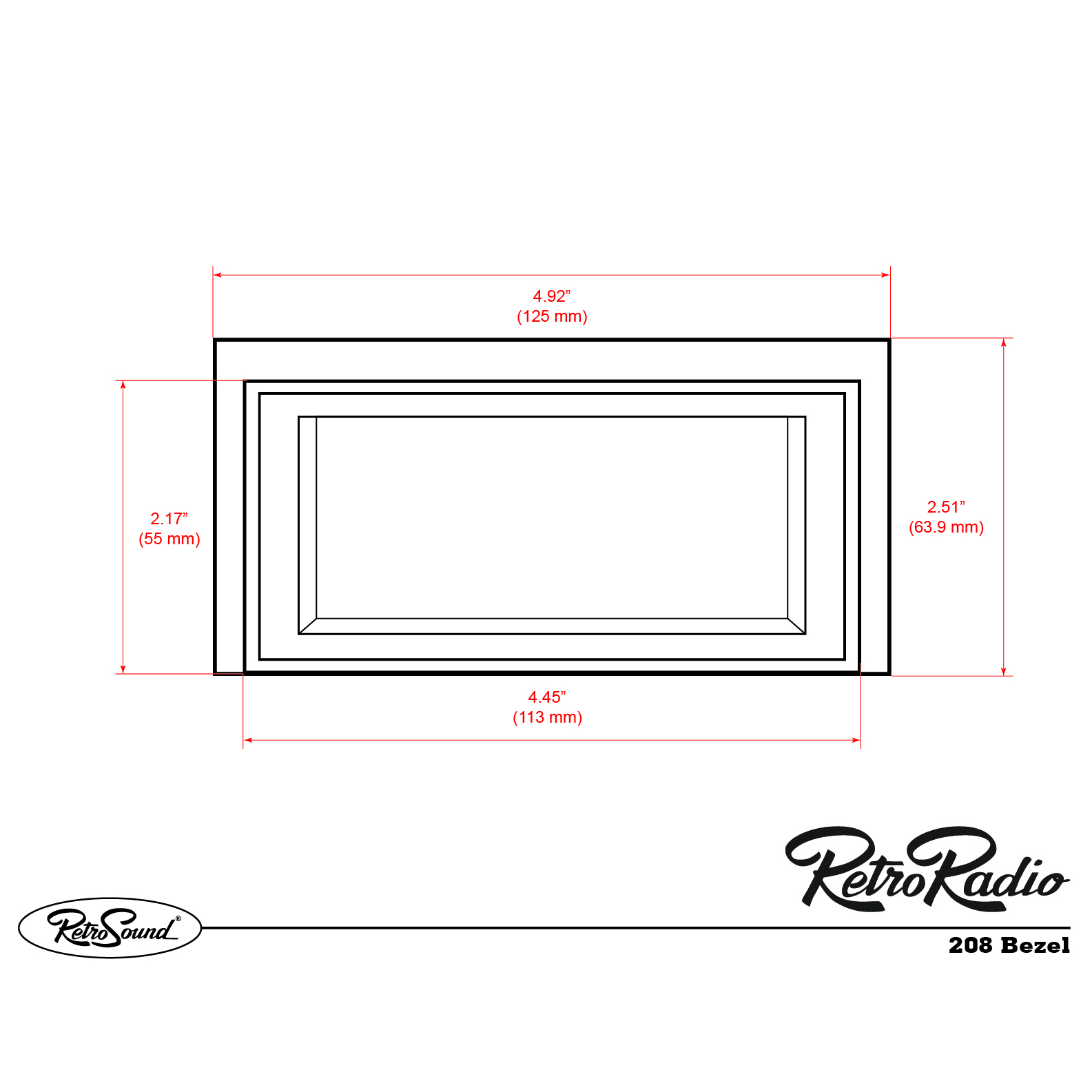 Bezel RETROSOUND-1