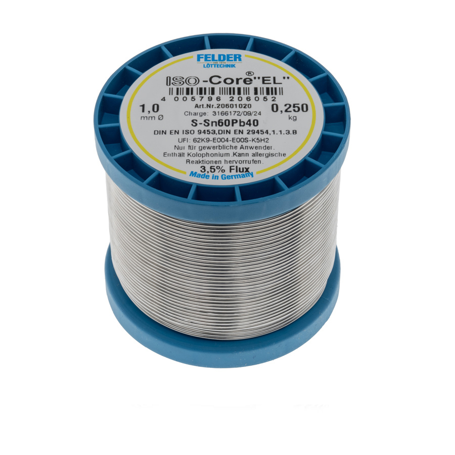 Lemilica FELDER ISO-Core® EL, S-Sn60Pb40, 1mm, 250g-0