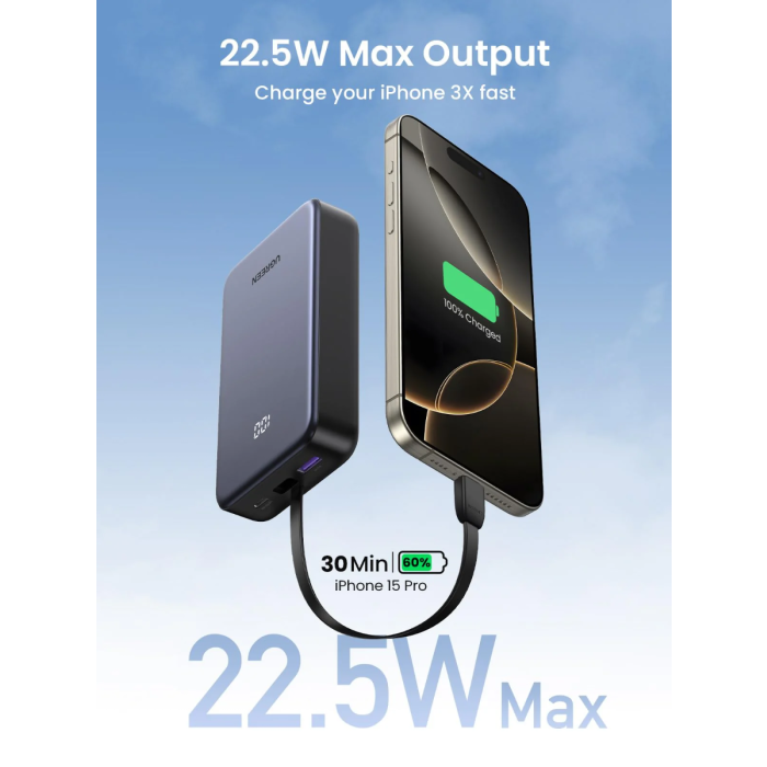 Prenosna baterija UGREEN 22,5W 20000mAh-3