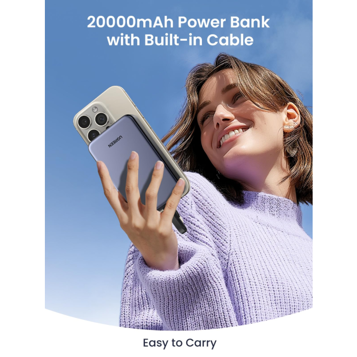 Prenosna baterija UGREEN 22,5W 20000mAh-7