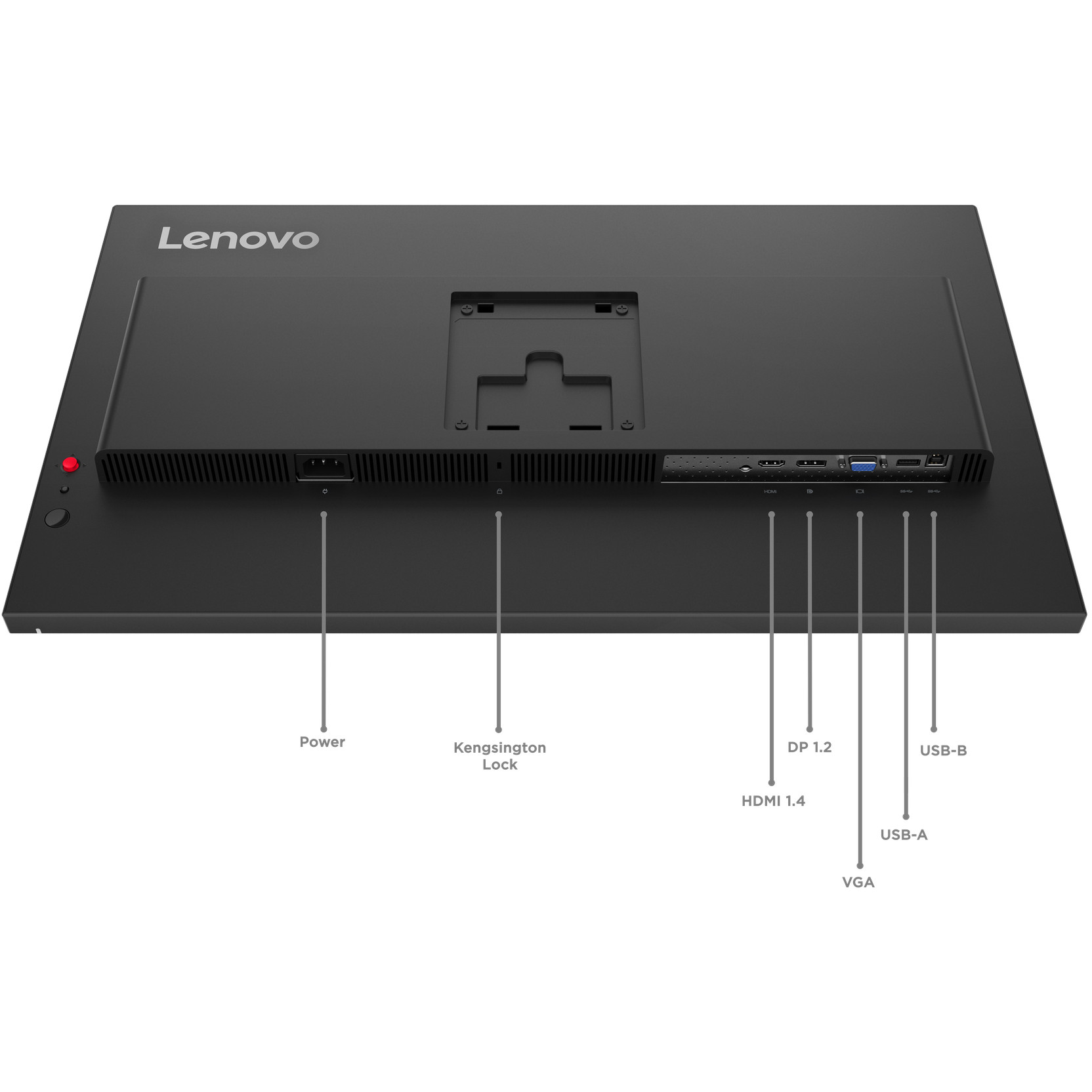 Monitor LENOVO ThinkVision T27-40 (27" 1920x1080, IPS, 4ms, 48Hz)-4