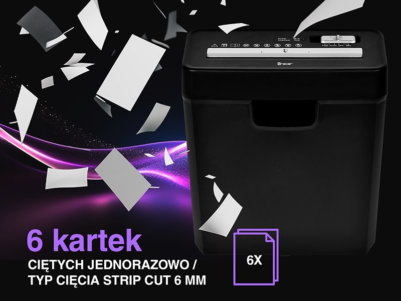 Uništavač papira TRACER EDGY10L-7