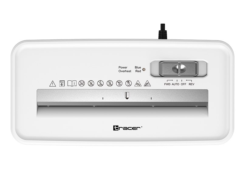 Uništavač papira TRACER RAZOR 3 WHITE-5