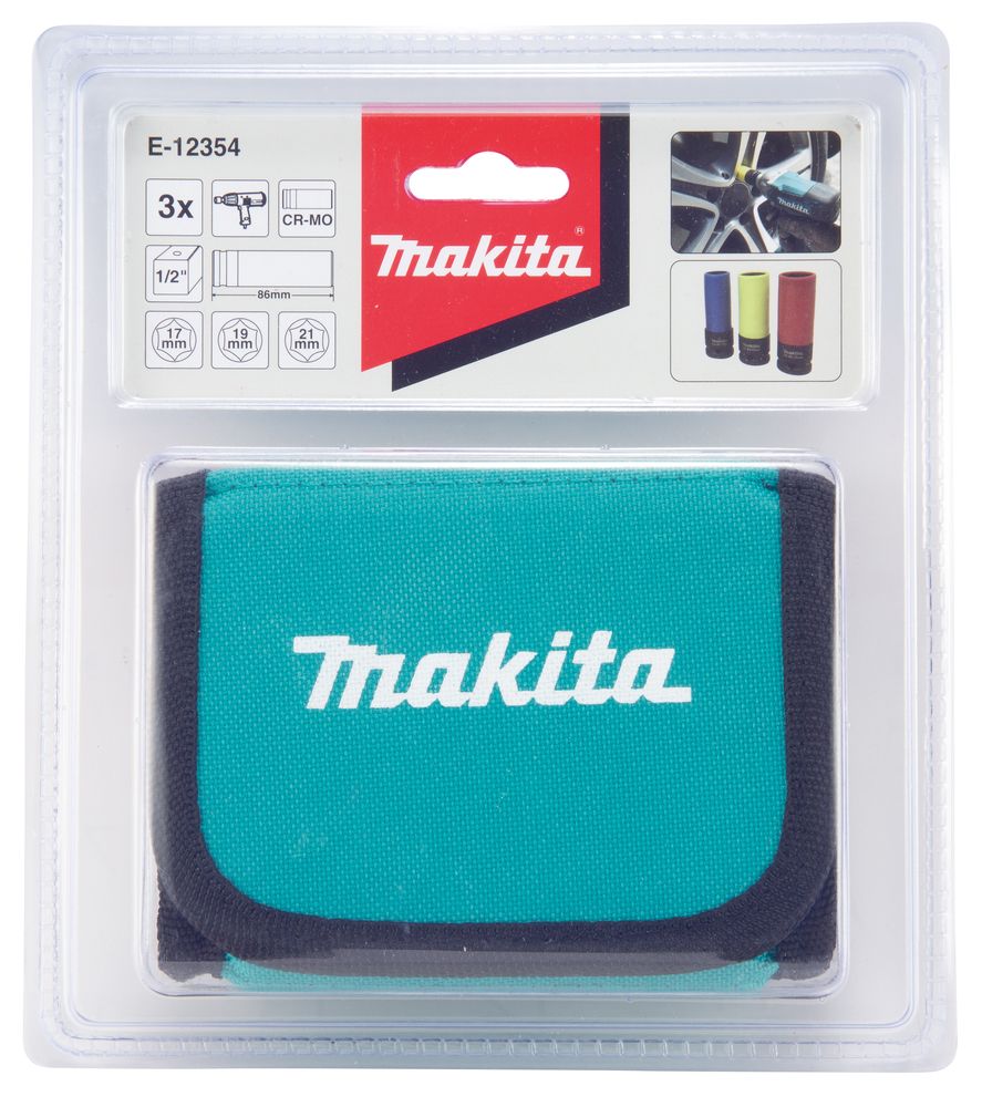 Set nasadnih ključeva za alu felge MAKITA B-66232 (17, 19, 21mm, 1/2")-5