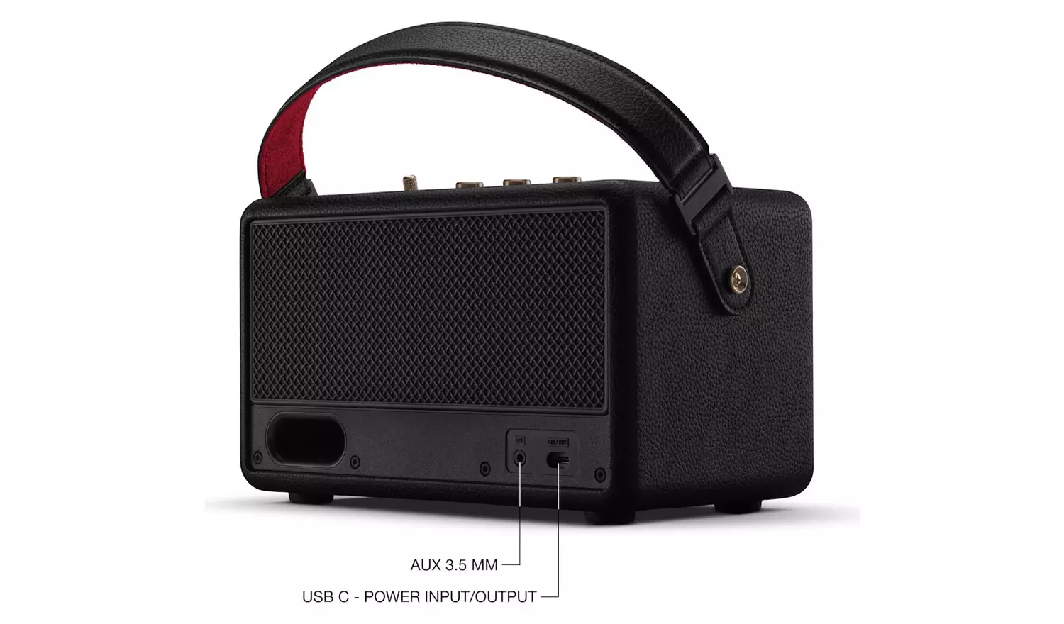 Bluetooth zvučnik MARSHALL Kilburn III Bluetooth, black and brassi-4