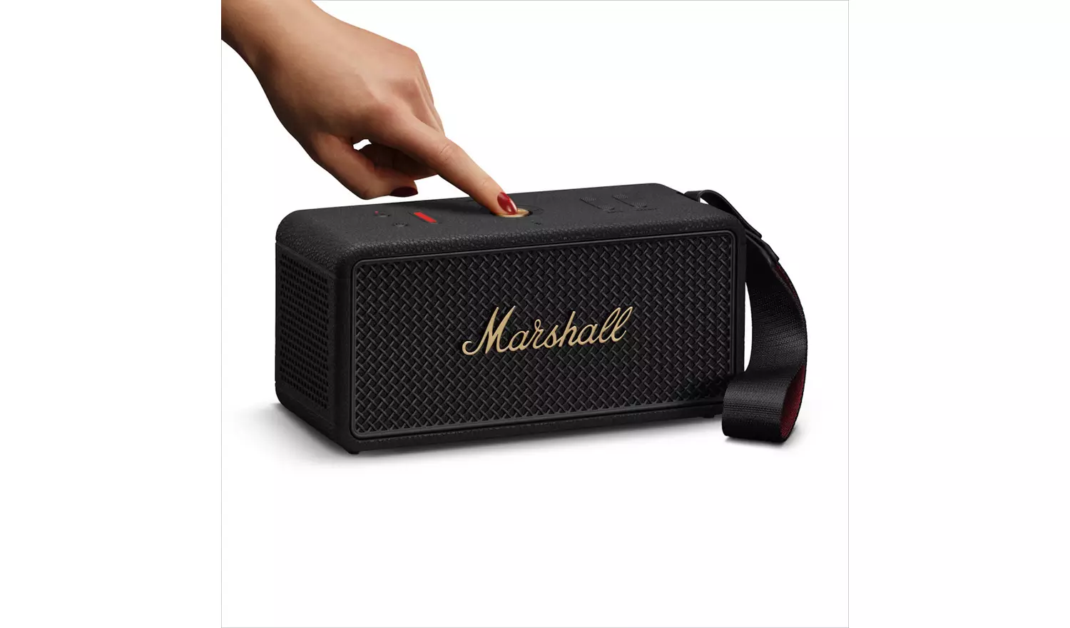 Bluetooth zvučnik MARSHALL Middleton II, black and brass-1