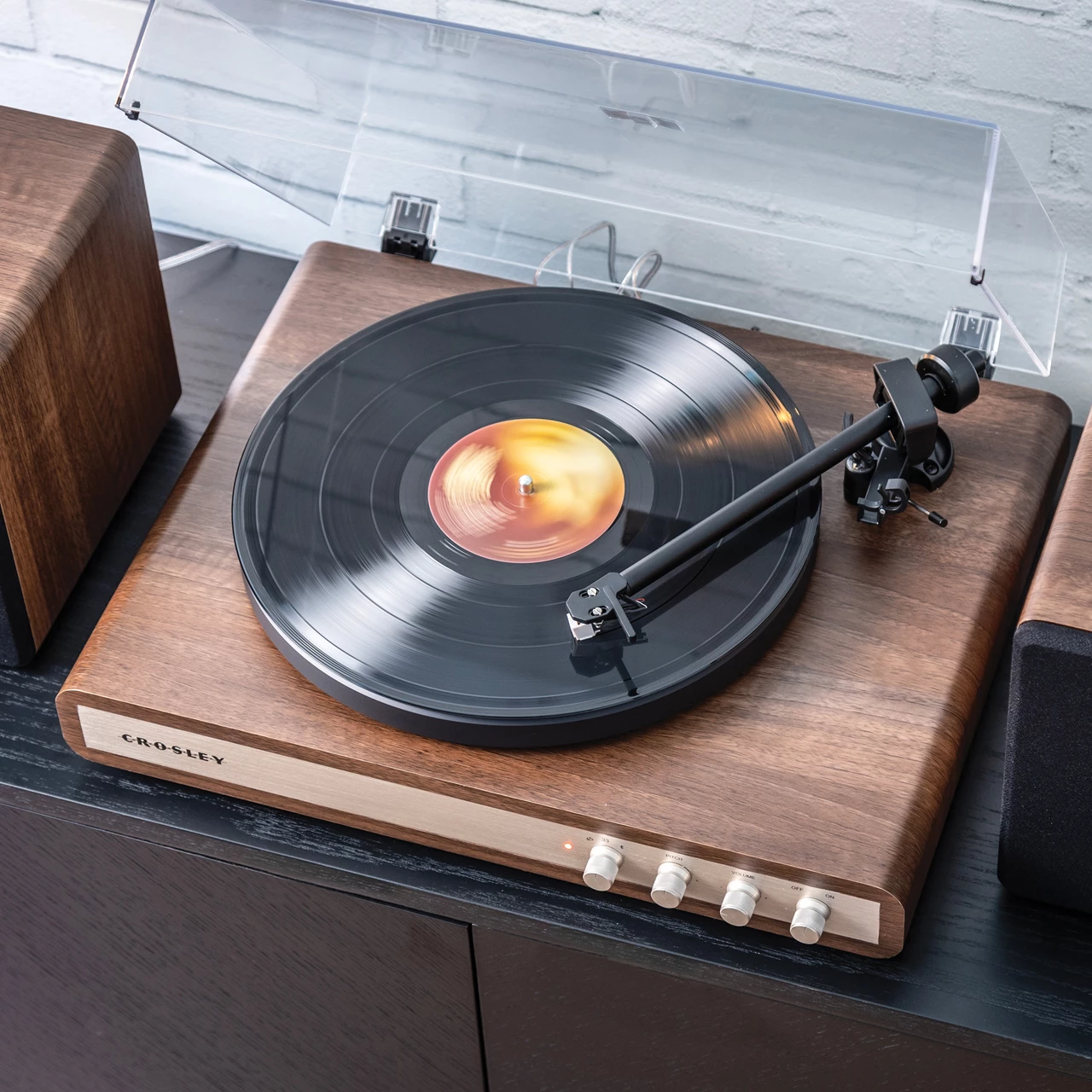 Gramofon CROSLEY C65, walnut-8