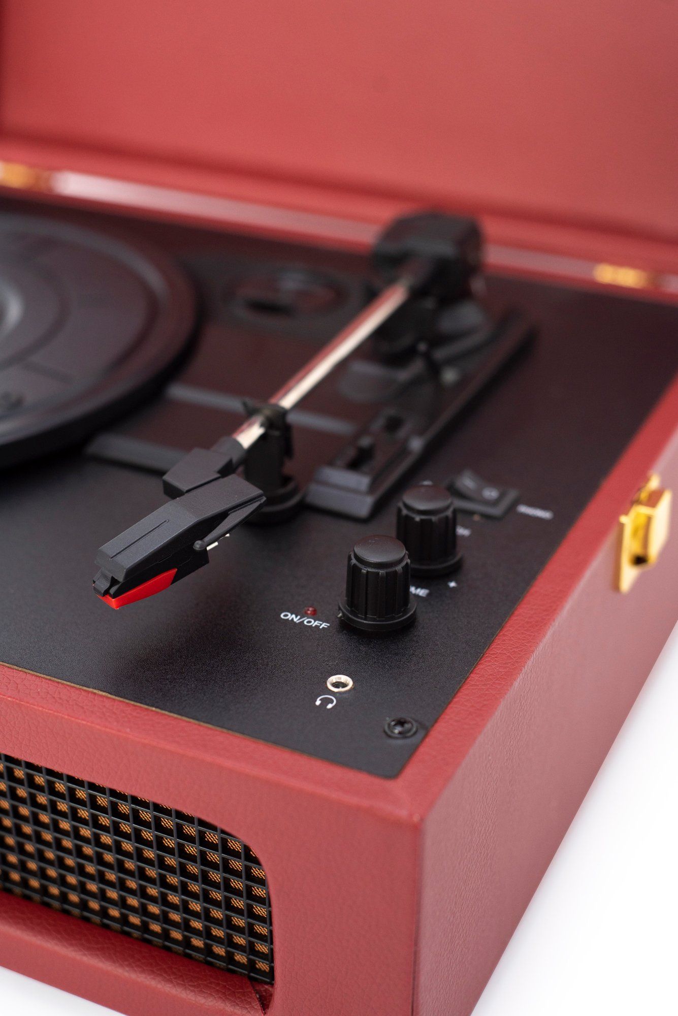 Gramofon CROSLEY VOYAGER BT Burgundy Red-1