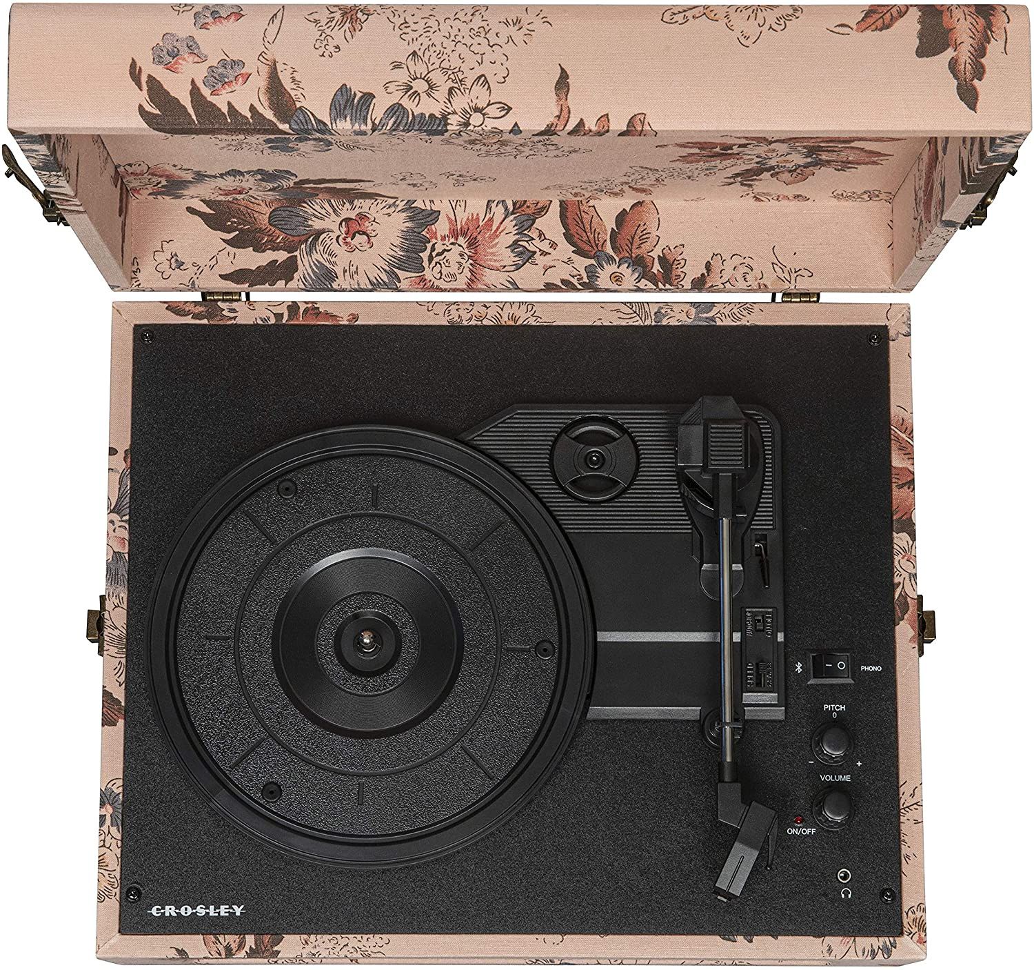 Gramofon CROSLEY VOYAGER BT Floral-1