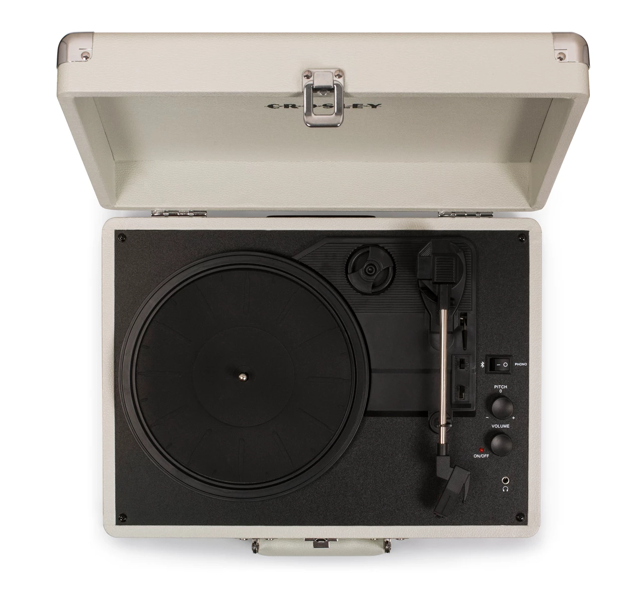 Gramofon CROSLEY Cruiser plus, White sand-2