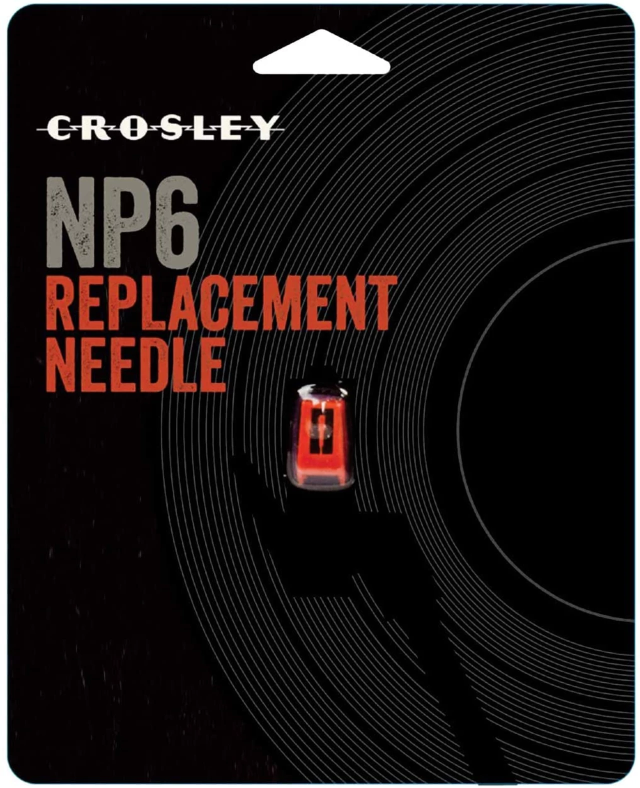 Igla za gramofon CROSLEY NP6, crvena-1