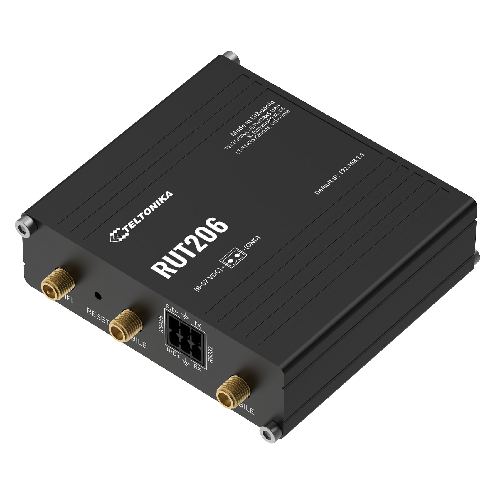 Industrijski 4G LTE router TELTONIKA RUT206 (4G LTE, Wi-Fi, Dual SIM, PoE)-2