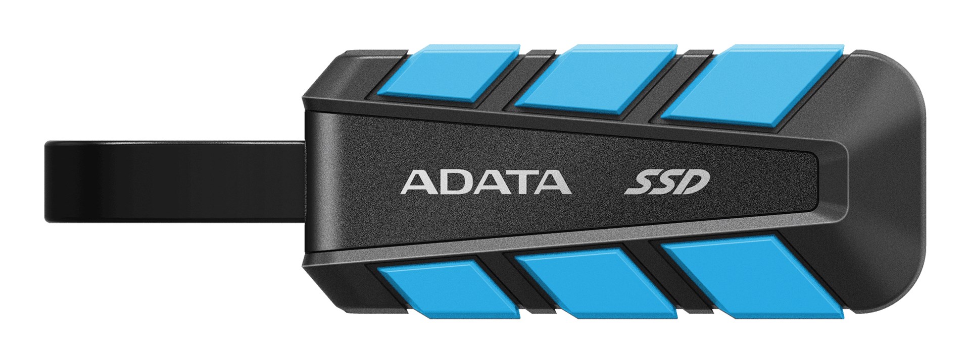 Eksterni SSD ADATA SC740 500 GB (USB Type-C 3.2 Gen 2, Crna, Plava)-0
