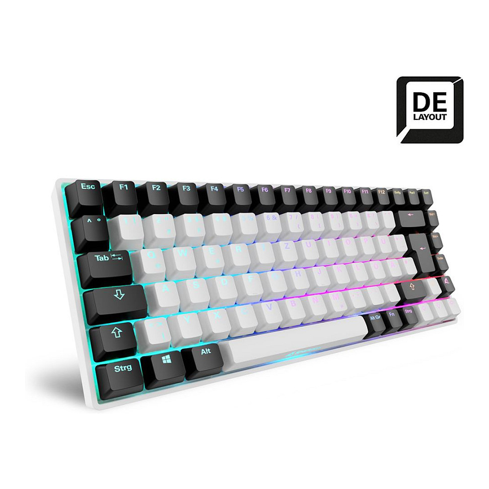 Tipkovnica SHARKOON SKILLER SGK50 S3 (USB, QWERTZ, njemačka) – internacionalna non HR tipkovnica-1