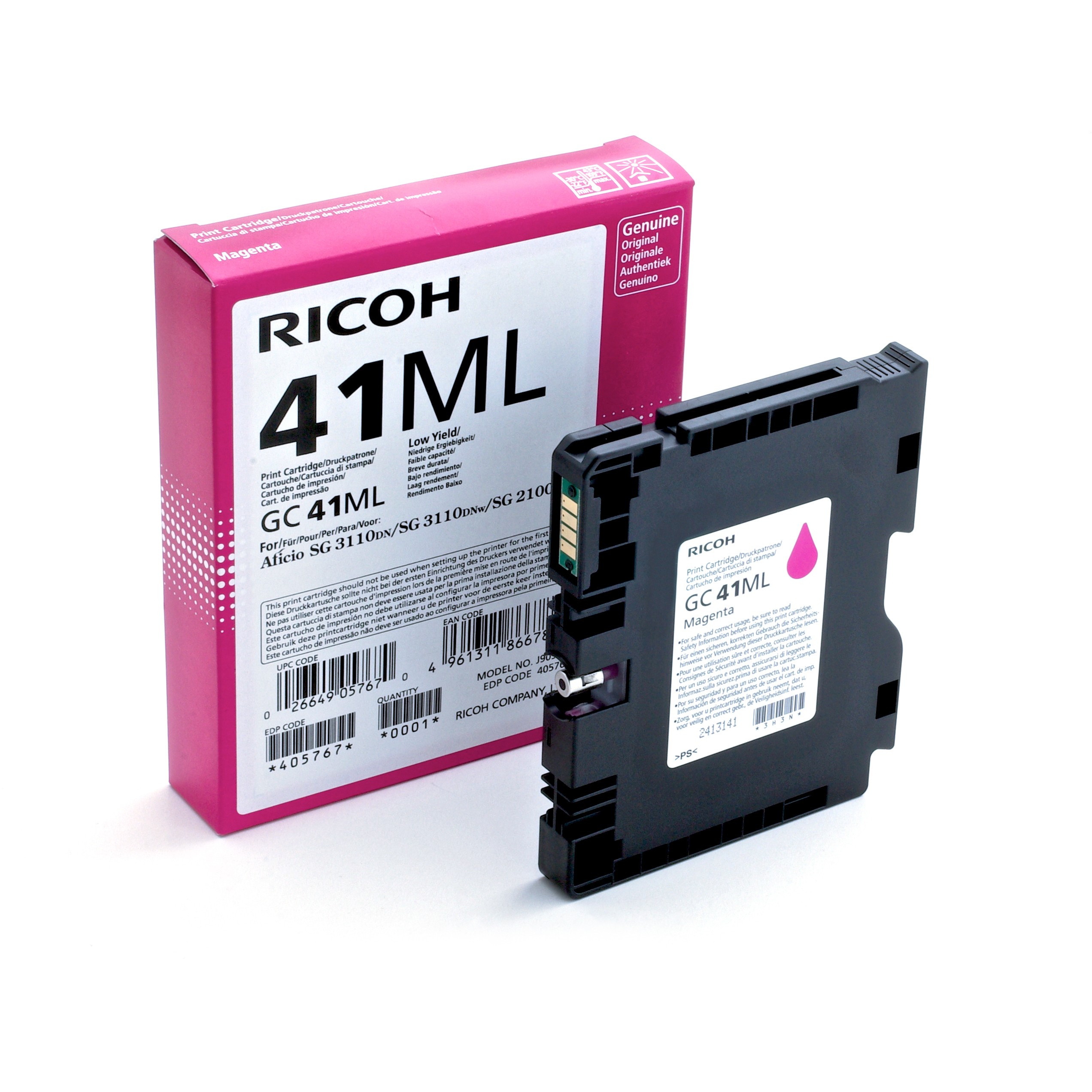 Toner RICOH 405767 magenta boja