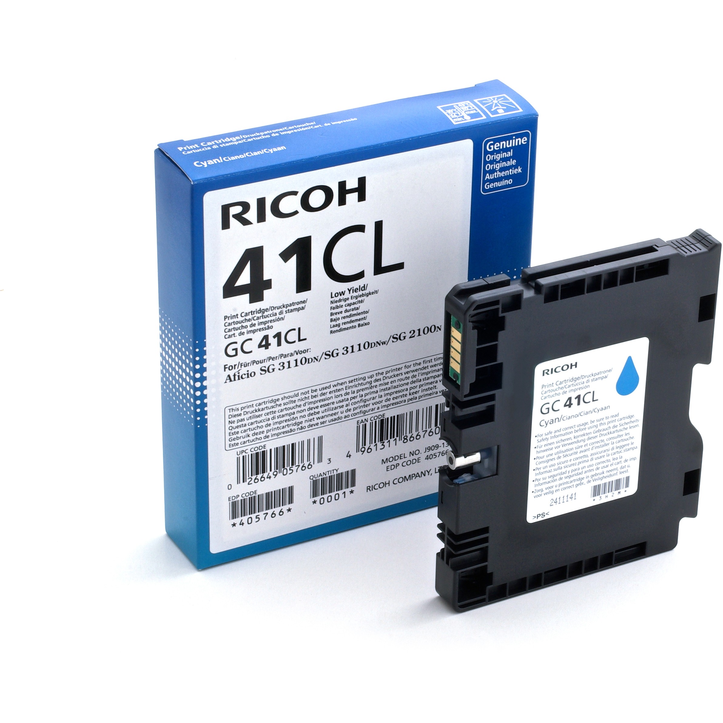 Toner RICOH 405766 plava boja-0