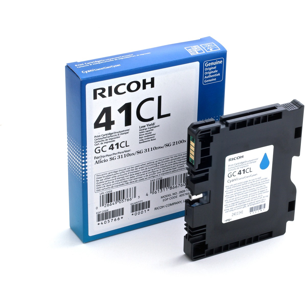 Toner RICOH 405766 plava boja-1
