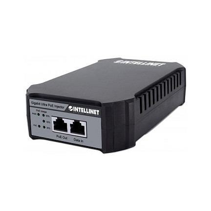 Intellinet Gigabit PoE++ Injector (95 W, IEEE 802.3bt, Plastic Housing, Wall-mount Option)