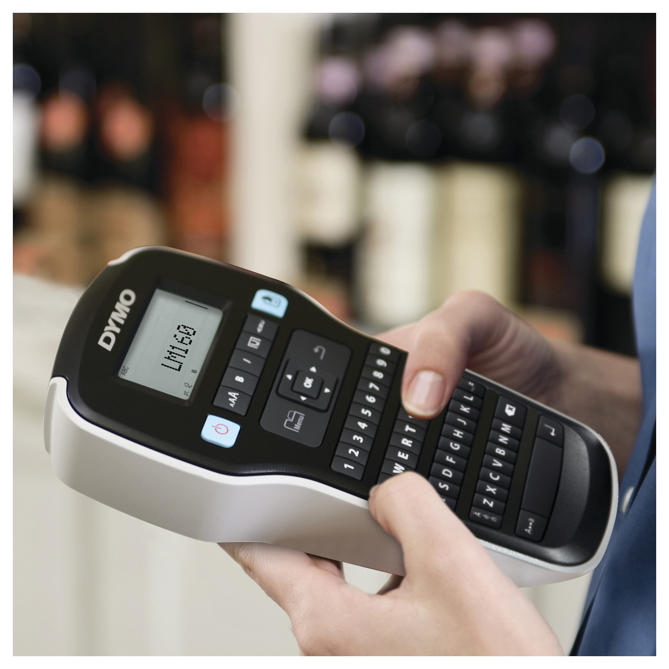 LabelManager DYMO 160 (6/9/12 mm D1-Bänder, Azerty)-5