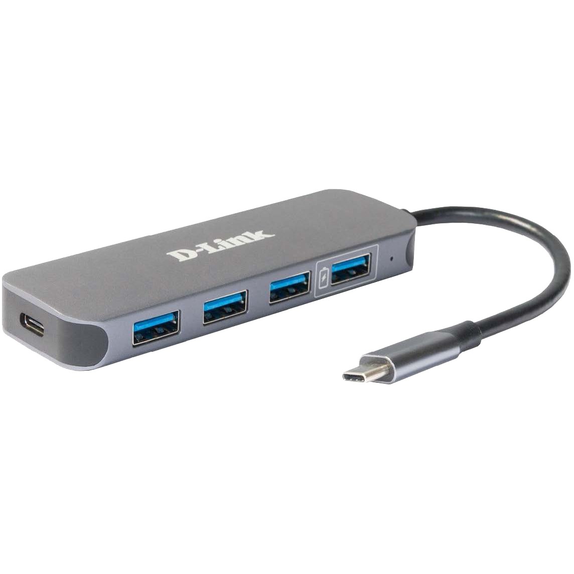 USB-C hub D-LINK (4x USB 3.0, Power Delivery)