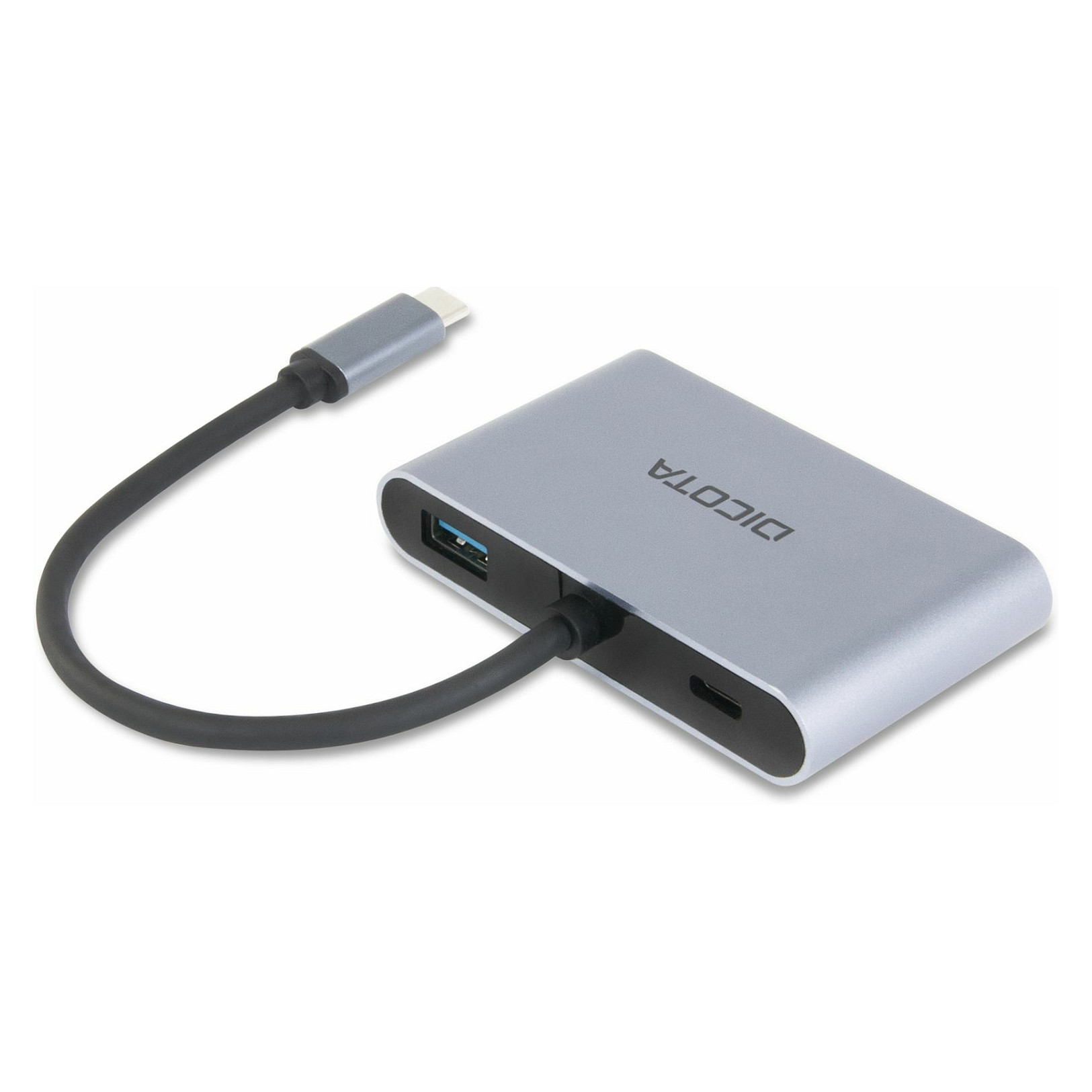 Docking stanica DICOTA D32064 (za tablet/smartphone/laptop, srebrna)-1