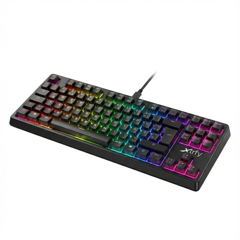 Gaming tipkovnica CHERRY K5V2 (USB, QWERTZ, crna) – internacionalna non HR tipkovnica-0
