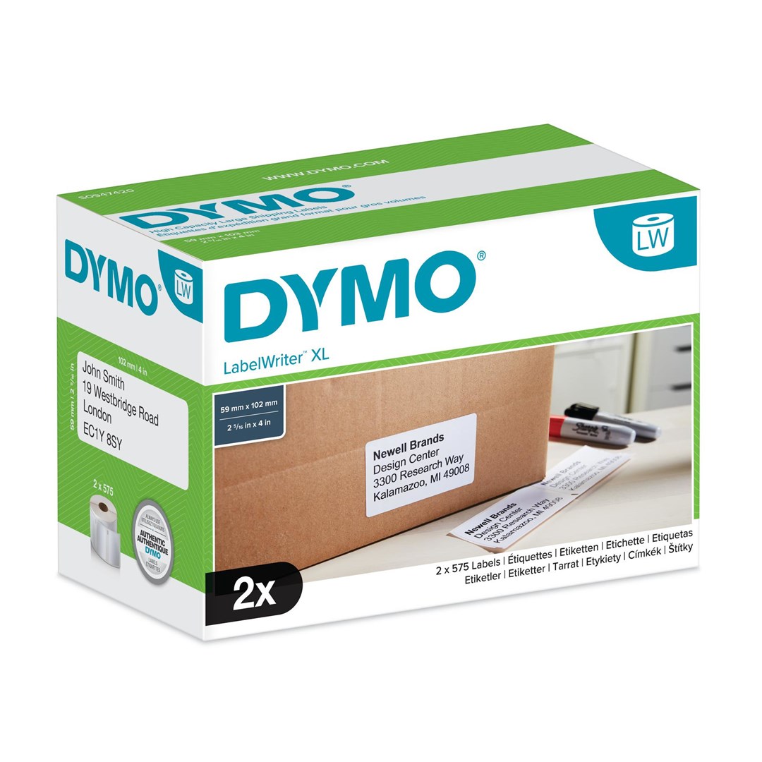 Etikete DYMO High Capacity Shipping - 102 x 59 mm - S0947420-8