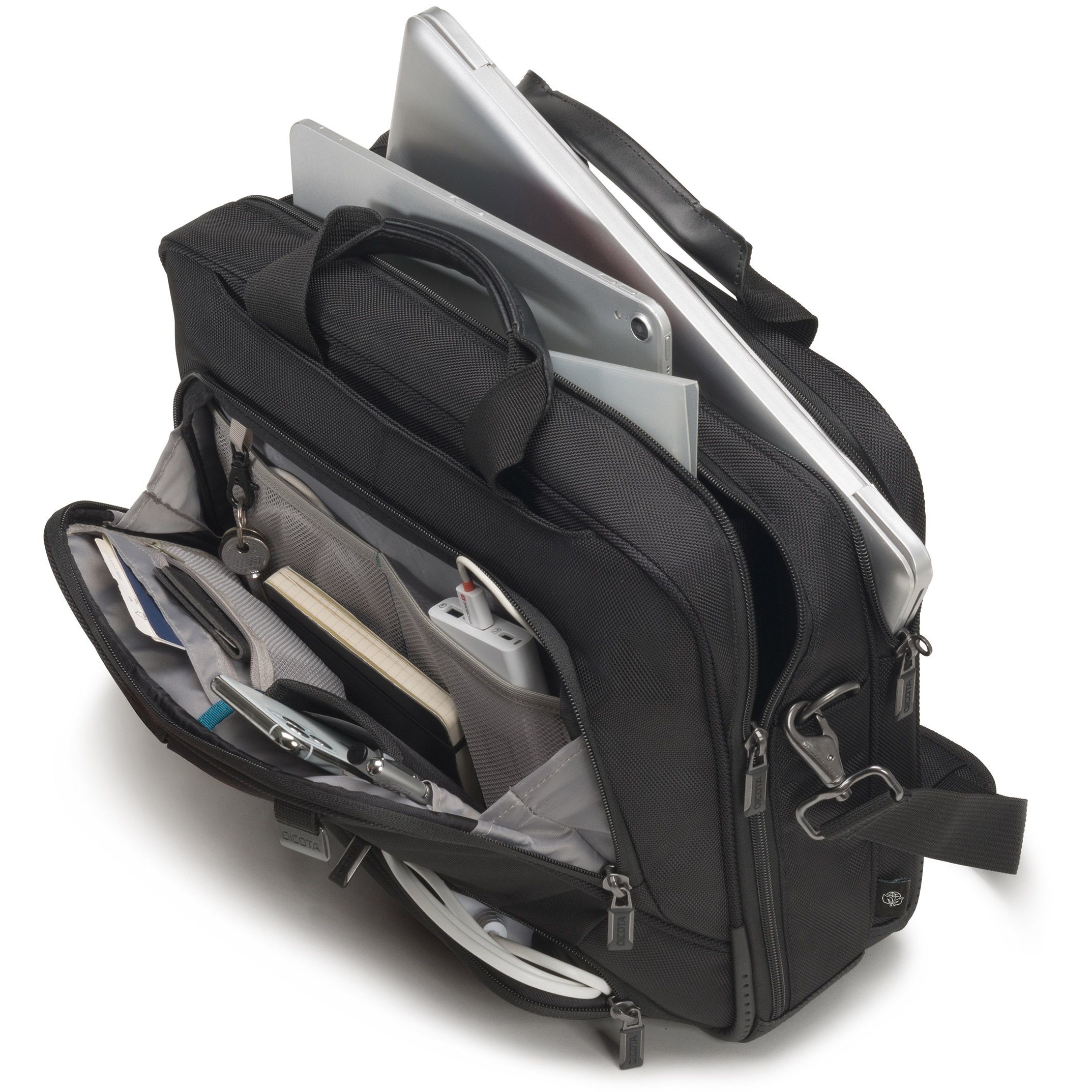 Torba za laptop DICOTA Eco Top Traveller PRO (35.8 cm, 14.1", crna)-4
