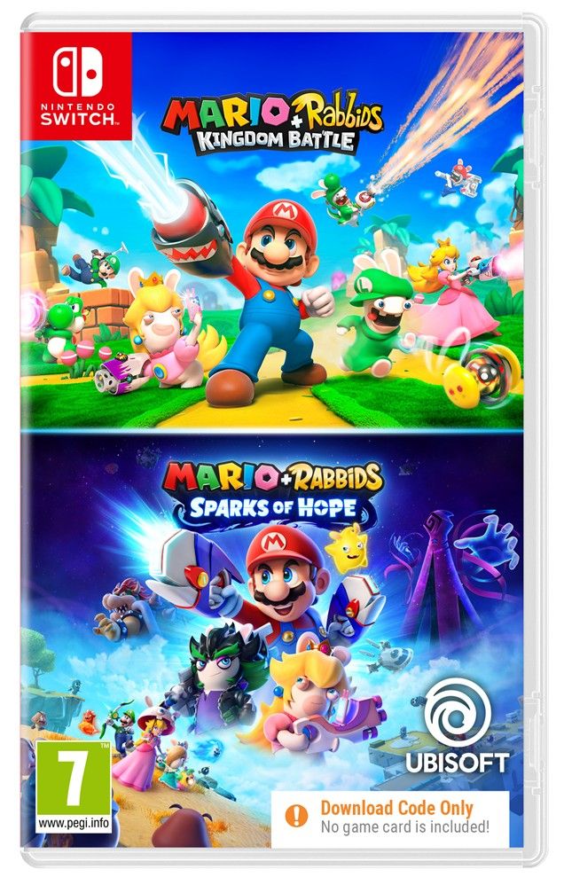 Igra za NINTENDO SWITCH MARIO AND RABBIDS (KINGDOM BATTLE and SPARKS OF HOPE)-0