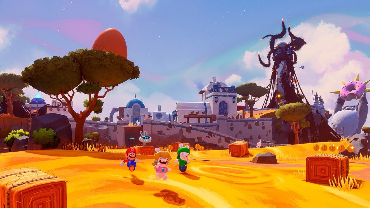 Igra za NINTENDO SWITCH MARIO AND RABBIDS (KINGDOM BATTLE and SPARKS OF HOPE)-1