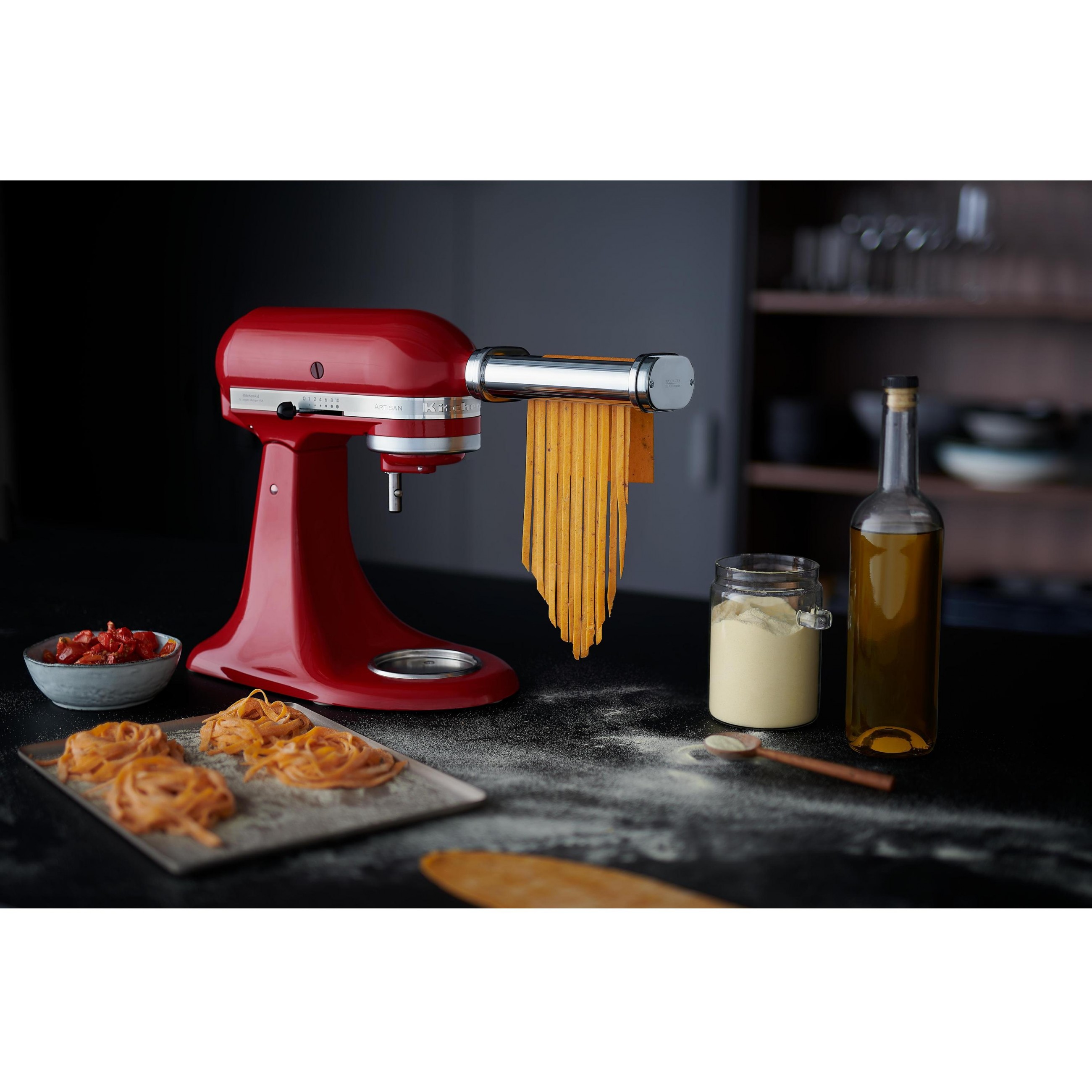 Mikser KitchenAid Artisan 5KSM125 (300 W, crvena boja)-3
