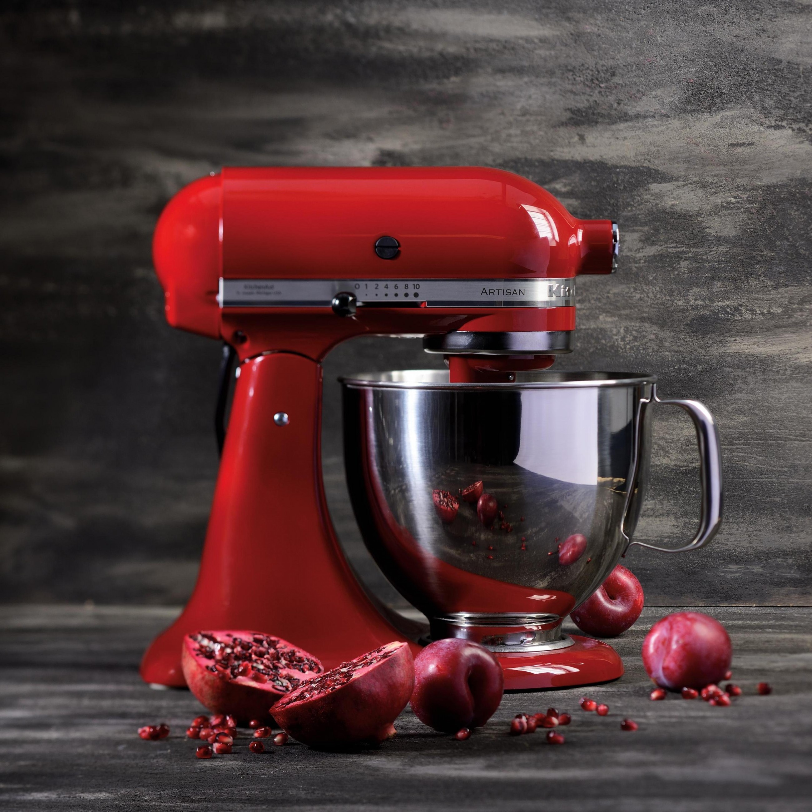 Mikser KitchenAid Artisan 5KSM125 (300 W, crvena boja)-4