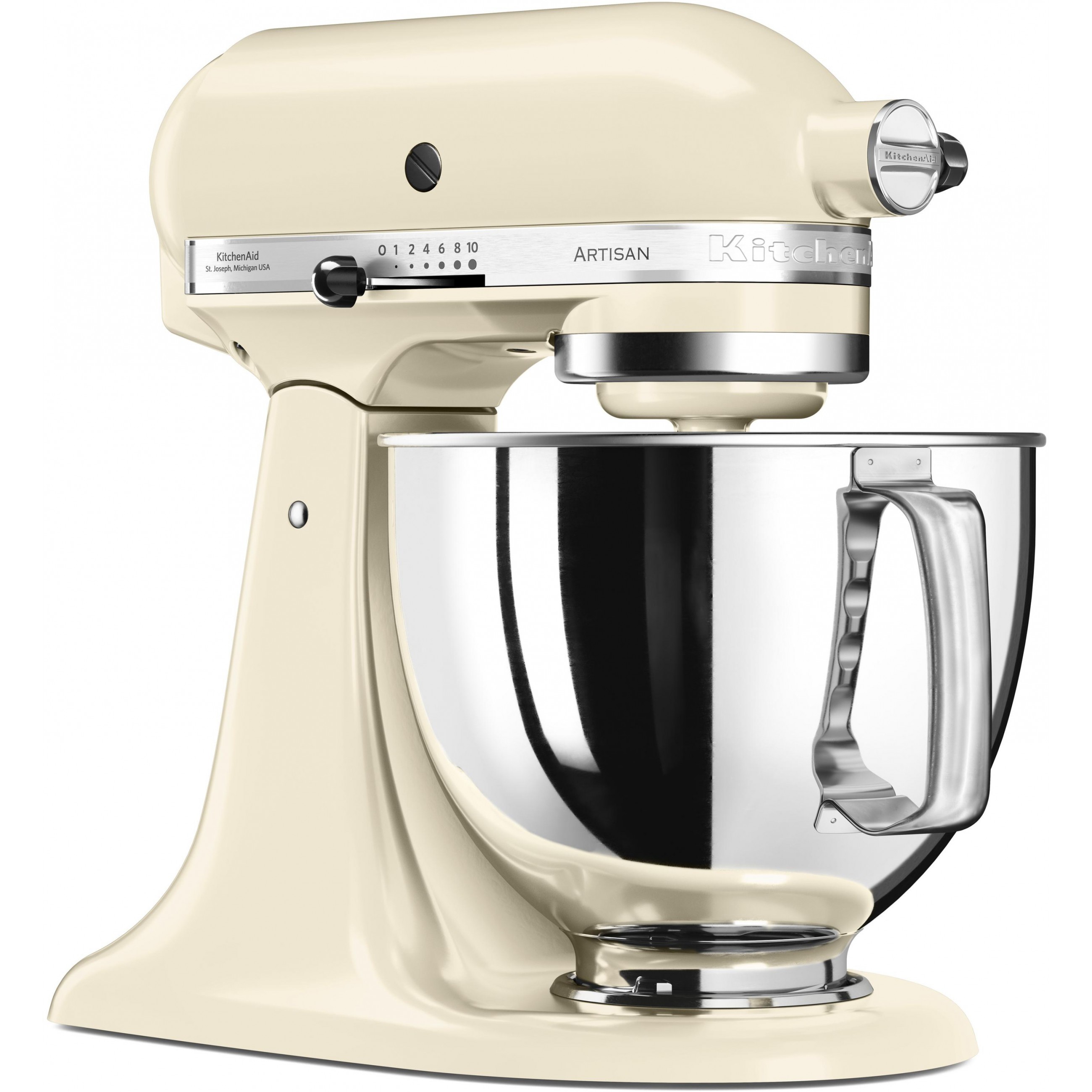 Mikser KitchenAid 5KSM125EAC (300 W, Cream)-3