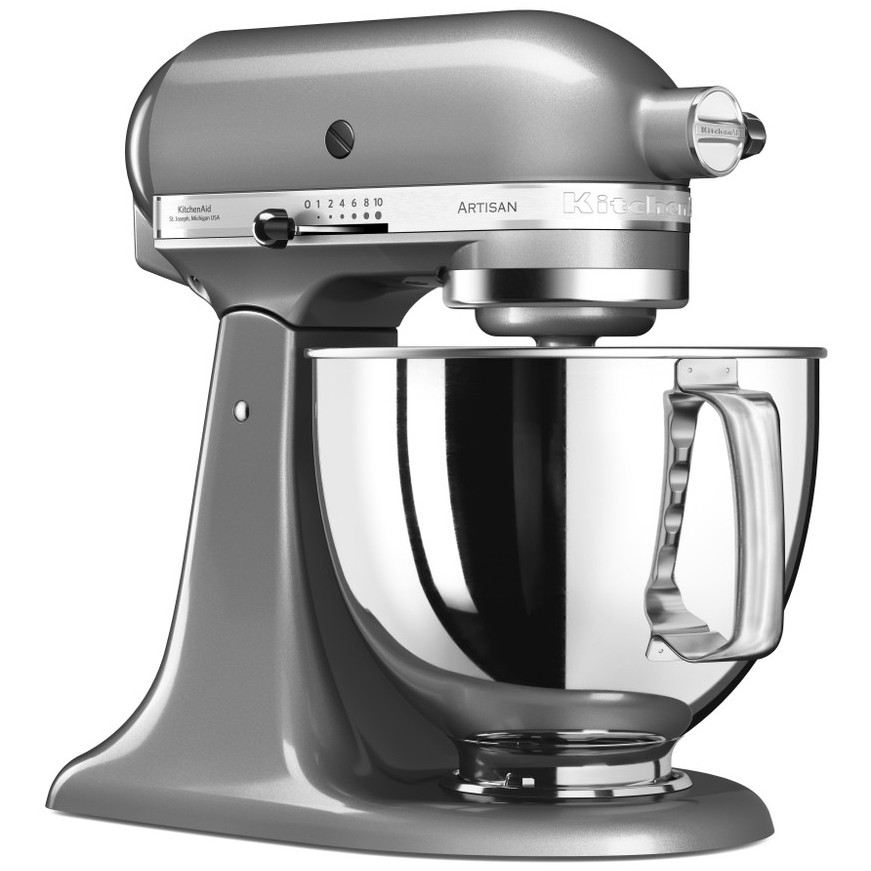 Mikser KITCHENAID 5KSM125ECU (300 W, srebrna boja)-3