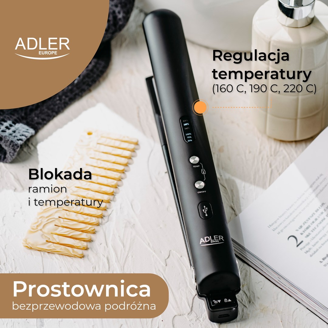 Pegla za kosu ADLER AD 2327b-10