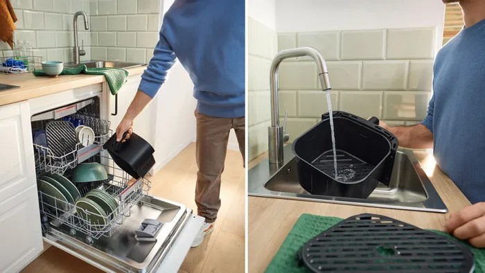 Friteza BOSCH Serie 4 MAFS2462B (Samostojeća, 6.1 L, 2050 W, Crna)-3