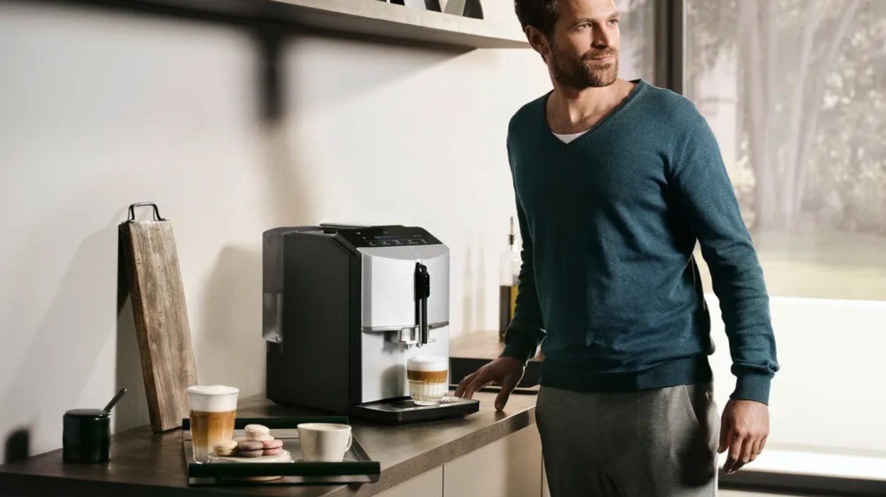 Espresso aparat SIEMENS TF303E01 EQ300 srebrni 1300W-4