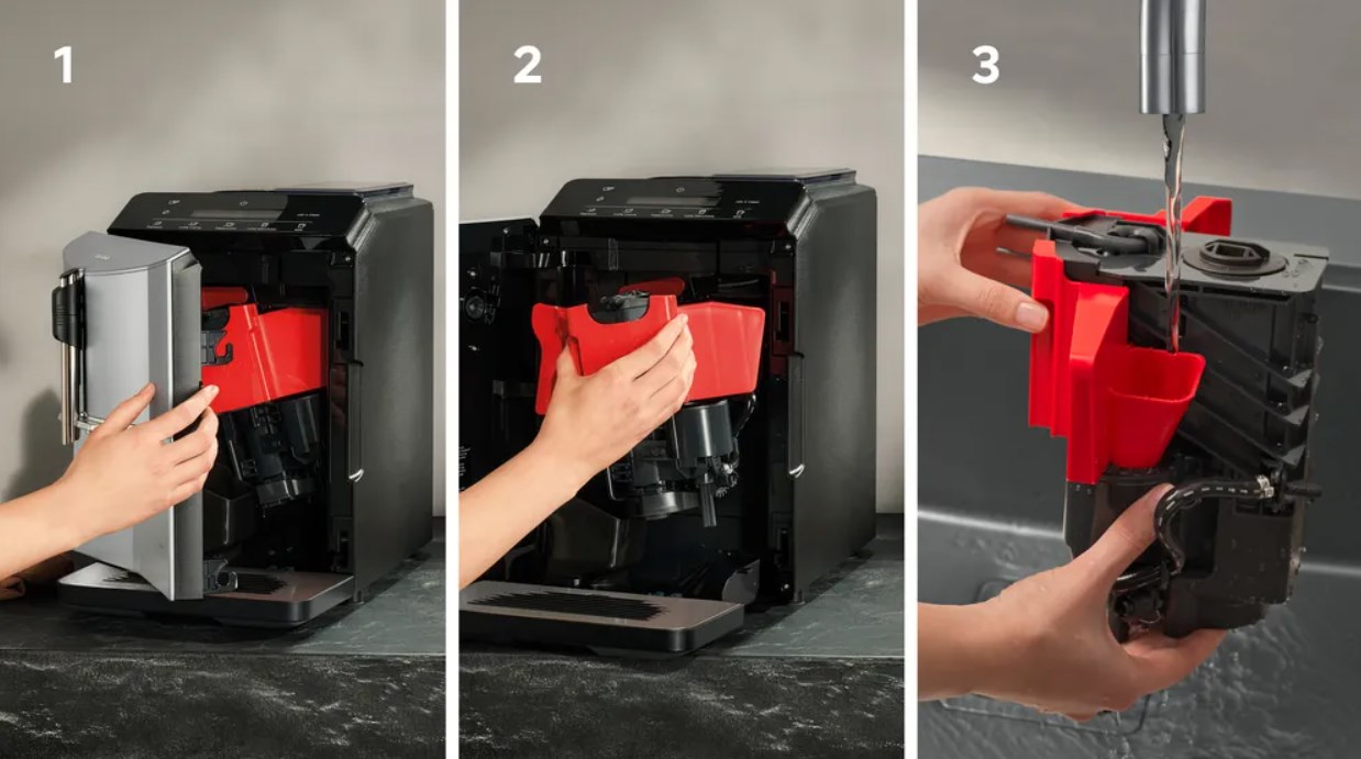 Espresso aparat SIEMENS TF303E01 EQ300 srebrni 1300W-5