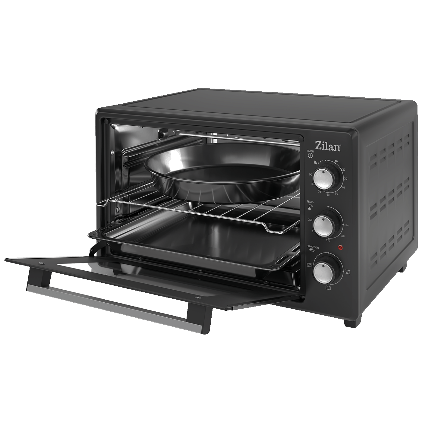 Zilan Mini pećnica sa grilom, zapremina 35 l, 1800 W, crna - ZLN5323 Gusto-2